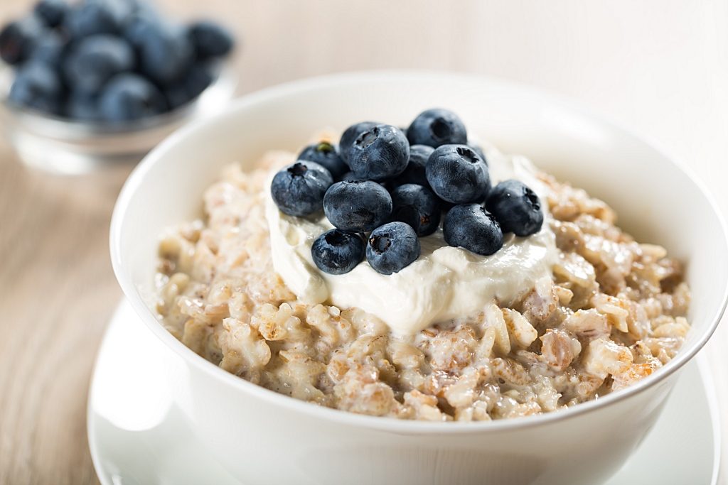 oatmeal in a high blood pressure diet